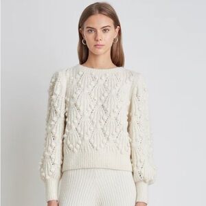 Eleven Six Marisa Baby Alpaca Sweater Ivory